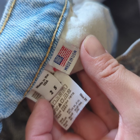 American Apparel denim shorts sz 25 - Picture 3 of 4